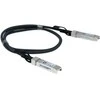 Level One Carruzzo LevelOne DAC-0102 „InfiniBand“ arba pluoštinis optinis kabelis 2 m SFP+ Juoda