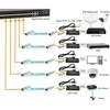 Šakotuvas Level One LevelOne GVT-1001 konwerter sieciowy 1000 Mbit/s Geltonas