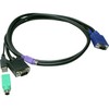 Level One LevelOne LevelOne KVM ACC-3201 USB + PS / 2 kabelis 1.80m
