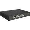 Šakotuvas Level One „LevelOne“ jungiklis „LevelOne GES-2118“ tinklo nuorodos, valdomos L2 Gigabit Ethernet (10/100/1000) Juoda