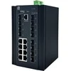 Šakotuvas Level One Komutatorius 20x GE IGX-2072 8x 1GbE.8x 2.5GbE SFP+ programinė įranga