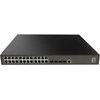 Šakotuvas Level One Switch LevelOne GEL-2871 network connections Zarządzany L2+ Gigabit Ethernet (10/100/1000) 1U Juodas
