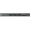 Šakotuvas Digital Data Communications Zarządzalny przełącznik PoE+ LevelOne GB/L3 28-portowy 19" 400W 10Gbps