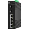 Šakotuvas Level One LevelOne jungiklis LevelOne IGS-2106 Tinklo nuorodos Valdomas L2 Gigabit Ethernet (10/100/1000) Juodas
