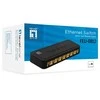 Šakotuvas Digital Data Communications „LevelOne“ komutatorius su 8 greitaisiais Ethernet prievadais, nevaldomais (FEU-0812)