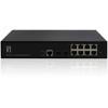 Šakotuvas Carruzzo LevelOne GEL-1061 tinklo komutatorius Valdomas L2 Gigabit Ethernet (10/100/1000) Juoda