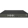 Šakotuvas Level One Switch LevelOne LevelOne GES-2110P jungiama ir tinklo jungtys Valdomas L2 Gigabit Ethernet (10/100/1000) PoE palaikymas Juodas