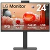 Monitorius LG 24" 24BA850-B Full HD HDMI DP DaisyChain IPS Juodas 16:9