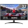Monitorius LG 32" 32UR500K-B UHD 4K 16:9 HDMI DP HDR10 Juodas
