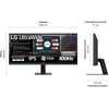 LG 29U511A-B computer monitorius 73.7 cm (29") 2560 x 1080 pikselių WFHD LCD Juodas