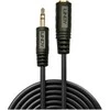 Garso Kabelis - LINDY Garso Prailginimo Kabelis 3.5 mm Stereo, 3 m, Juodas