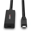 USB Prailginimo Laidas - LINDY USB 3.2 Type C Aktyvus Prailginimo Laidas, M/F, 10Gbps, Duomenų Perdavimas, 5 m