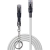 Tinklo Kabelis - LINDY Cat.6A S/FTP LSZH Tinklo Apsaugos Kabelis, RJ45, M/M, 500MHz, 2 m, Pilkas