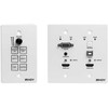 Šakotuvas AV Prezentacijos Sistema - LINDY HDBaseT Prezentacijos Sistema su Valdymo Klaviatūra, 4K@30Hz, HDMI, USB, Juoda