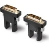 HDMI Laidas - LINDY Šviesolaidinis Hibridinis Micro-HDMI 4K60 Laidas, 18Gbps, Atsparus Micro-HDMI, HDMI, DVI, 10 m, Juodas