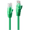 Tinklo Kabelis - LINDY Cat.6 U/UTP Tinklo Kabelis, RJ45, M/M, 250MHz, 0.3 m, Žalias