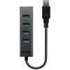 USB Hub - LINDY USB 3.0 Hub, 4 Jungtys, Juodas