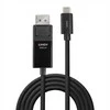 USB Lindy USB-C - DisplayPort 2 m, juodas (43342)
