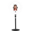 Žiedinė lempa LogiLink Statyw do lampy pierścieniowej dla smartfona su pultu DM 25cm