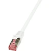 LOGILINK CQ2031S LOGILINK - Patchcord Cat.6 S/FTP PIMF PrimeLine 1,00m baltas