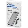 LogiLink USB 3.2 Gen2 SSD Enclosure USB-C to PCIe NVMe