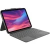 Logitech „COMBO TOUCH“ KIŠENINIS KIŠENINIS „IPAD“ (10 KARTOS) – „OXFORD Pilkas“ – DEU – CENTRAL