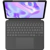Klaviatūra „Logitech“ – „Combo Touch“, skirtas „iPad Pro 13“ (M4) – grafito spalvos – plokščias – Šiaurės šalių