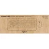 Klaviatūra LOGITECH MK650 SIGNATURE Bluetooth Combo – GRAFITAS – JAV INT'L – B2B