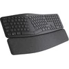 Logitech ERGO K860 SPLIT belaidė klaviatūra verslui, grafito spalvos, Suomių kalba (Qwerty)