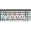 Belaidė klaviatūra Logitech G515 LIGHTSPEED TKL, Baltos spalvos, Išdėstymas: Vokiečių k. (Qwertz)