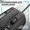 Žaidimų pelė su laidu Logitech G502 X, Juodos spalvos