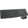 Logitech MK235 Belaidė Klaviatūra ir pelė - Pilkas-ELL-2.4GHZ-MEDITER