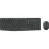 Logitech MK235 Belaidė Klaviatūra ir pelė - Pilkas-CZE-2.4GHZ-INTNL