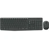 Logitech MK235 Belaidė Klaviatūra ir pelė - Pilkas-PTG-2.4GHZ-MEDITER