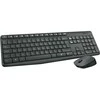 Logitech MK235 Belaidė Klaviatūra ir pelė - Pilkas-CZE-2.4GHZ-INTNL