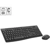 Belaidė klaviatūra su pele Logitech MK295, Šveicarų išdėstymas, juodos spalvos