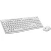 Belaidė klaviatūra su pele Logitech MK295, Vengrų išdėstymas, baltos spalvos