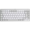 „LOGITECH MX Mechaninė Mini“, skirta MAC „Bluetooth“ apšviesta klaviatūra – PALE Pilkas – US INT'L – TACTILE