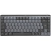 Klaviatūra Logitech MX Mechaninė. MINI belaidė ILLUM. KEYB - - GRAPHITE - CH - CENTRAL