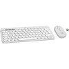 Klaviatūra Logitech Pebble 2 Combo, Wei, Kabellos, Deutsch, 920-012204