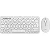 Klaviatūra Logitech Pebble 2 Combo, Wei, Kabellos, Deutsch, 920-012204
