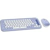 Kilimėlis Logitech POP ICON Combo Violetinis