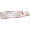 Klaviatūra Logitech POP ICON COMBO Pelė AND KB - ROSE - DEU - CENTRAL-419