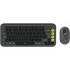 Logitech POP ICON COMBO Pelė AND KB/GRAPHITE - CH - CENTRAL-419