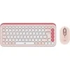 Rinkinys Klaviatūra su pele Logitech POP ICON Combo belaidė rožinė