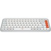 Klaviatūra Logitech POP ICON KEYS - KB OFF Baltas - DEU - CENTRAL-419