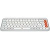 Klaviatūra Logitech POP ICON KEYS - KB OFF Baltas - DEU - CENTRAL-419