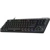 Logitech PRO X TKL RAPID Juodas . Kabelgebundene Gaming-Klaviatūra. Magnetische Analog-Switches. Rapid-Trigger. LIGHTSYNC RGB