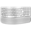 Klaviatūra Logitech Wave Keys for Mac belaidė Ergo