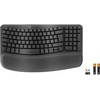 Klaviatūra Logitech WAVE KEYS verslui GRAPHITE/PAN - 2.4GHZ/BT NORDIC-613 - B2B